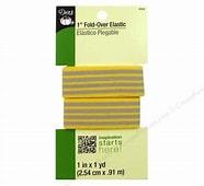 Fold Over Elastic Yellow Strp