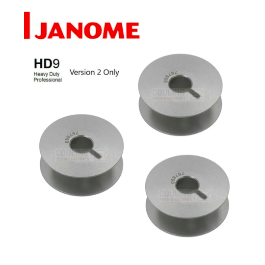 Janome Jumbo Bobbins HD9 V2 – Threads of Time