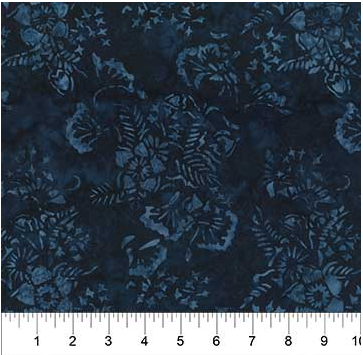 Resort Life - Dark Blue Floral