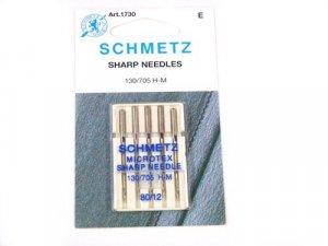 Schmetz Sharp/Microtex Machine Needle