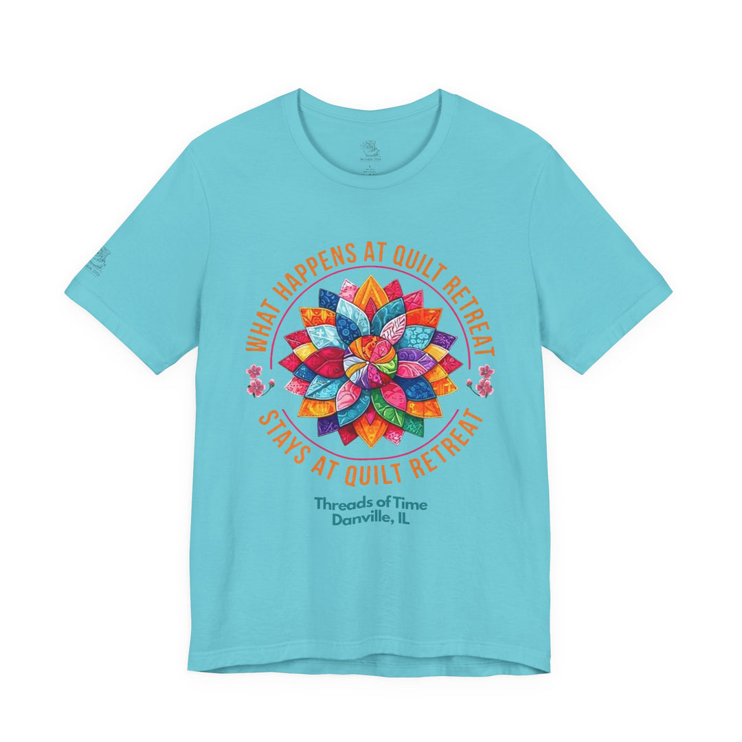 Retreat Threads of Time - Unisex Jersey Short Sleeve Tee