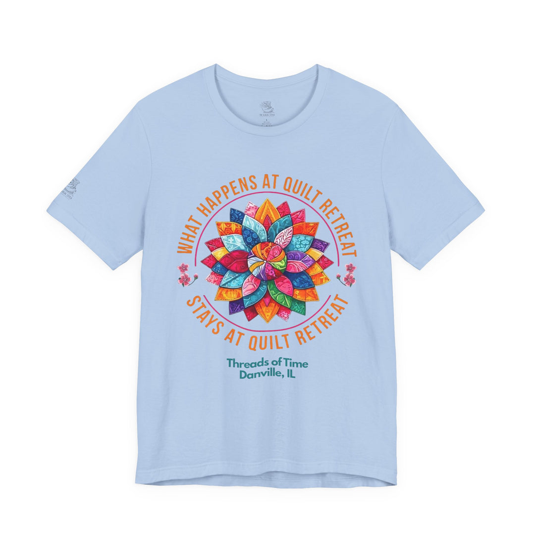 Retreat Threads of Time - Unisex Jersey Short Sleeve Tee