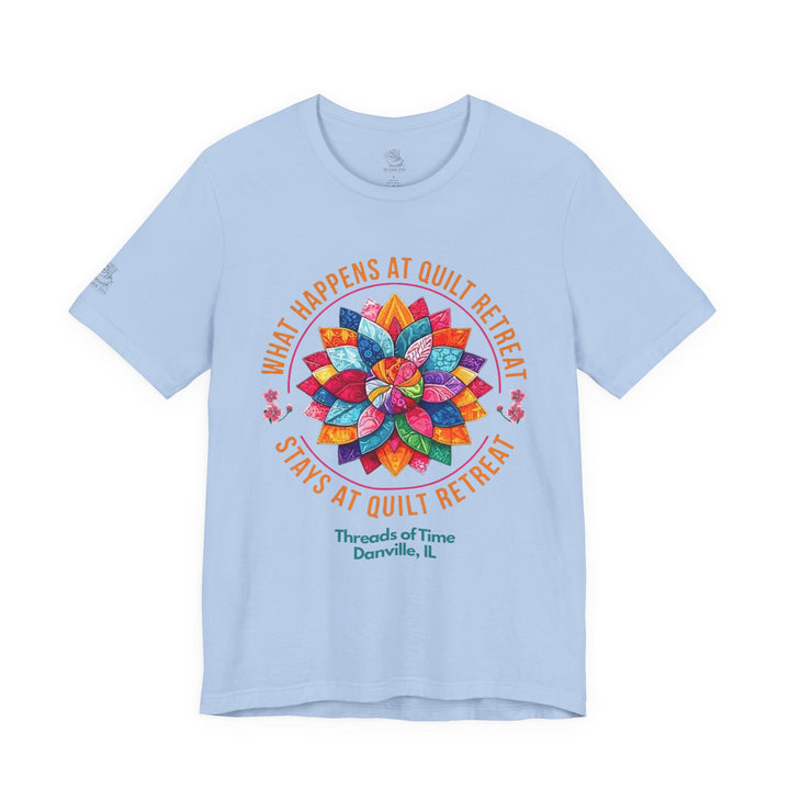 Retreat Threads of Time - Unisex Jersey Short Sleeve Tee