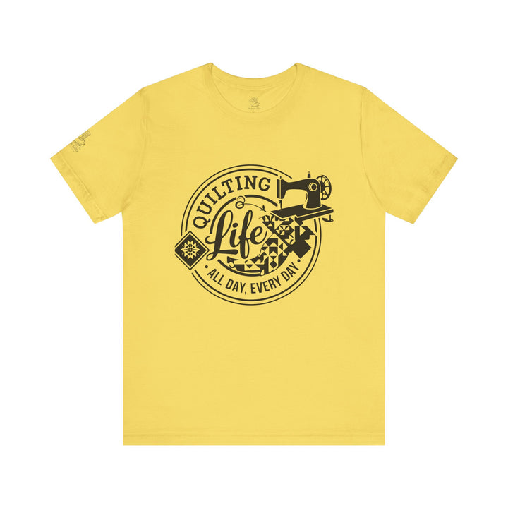 Quilting Life - Unisex Jersey Short Sleeve Tee