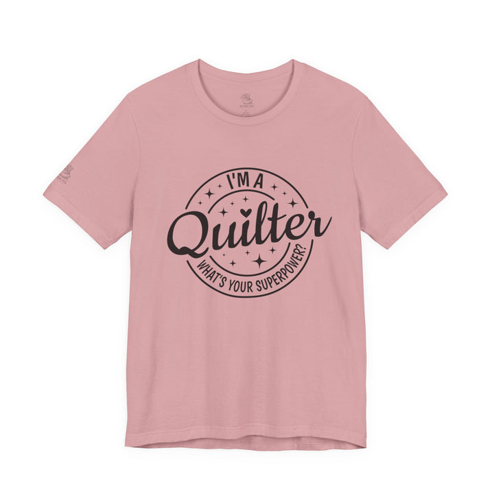 Quilting Superpower - Unisex Jersey Short Sleeve Tee
