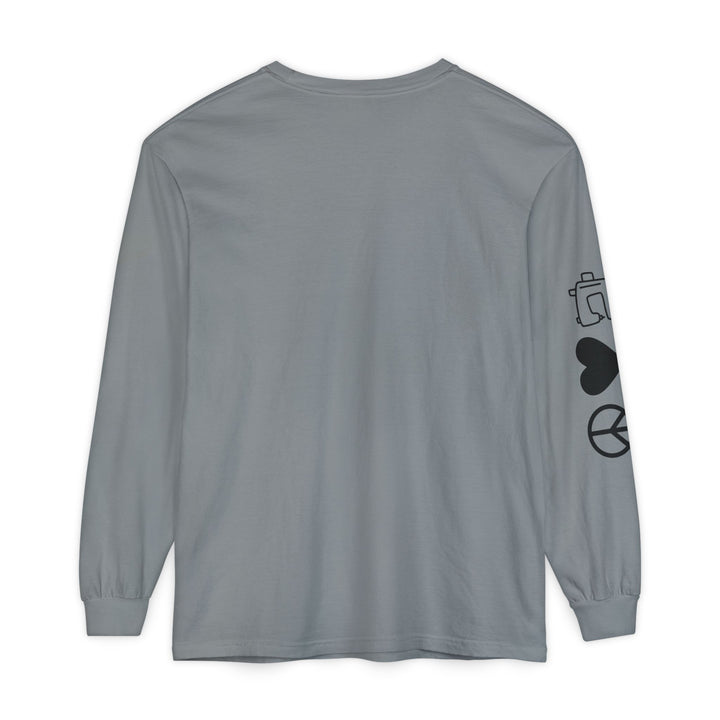 Eat Sleep Quilt Repeat Long Sleeve Tee — Threads of Time Quilt Retreat, Danville IL