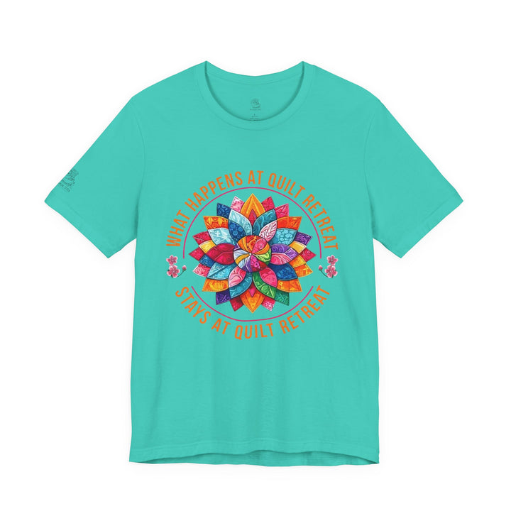 Quilt Retreat T-Shirt | Sewing Machine Tee, Crafting Shirt