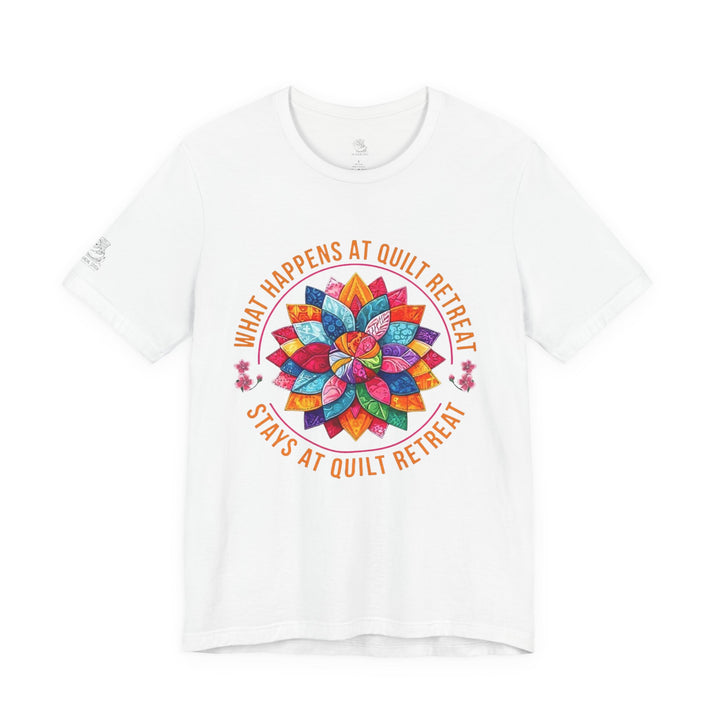 Quilt Retreat T-Shirt | Sewing Machine Tee, Crafting Shirt