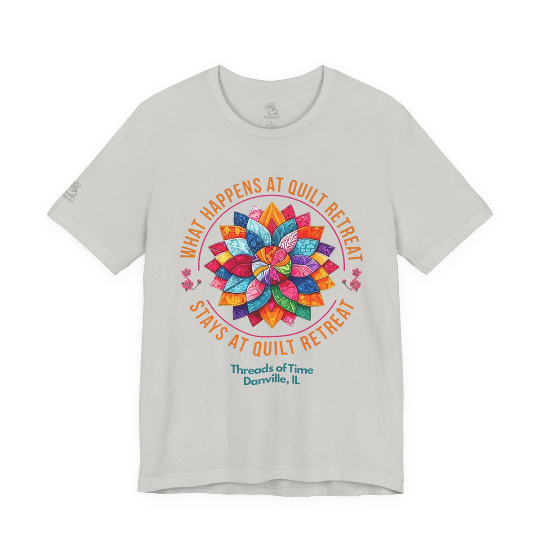 Retreat Threads of Time - Unisex Jersey Short Sleeve Tee