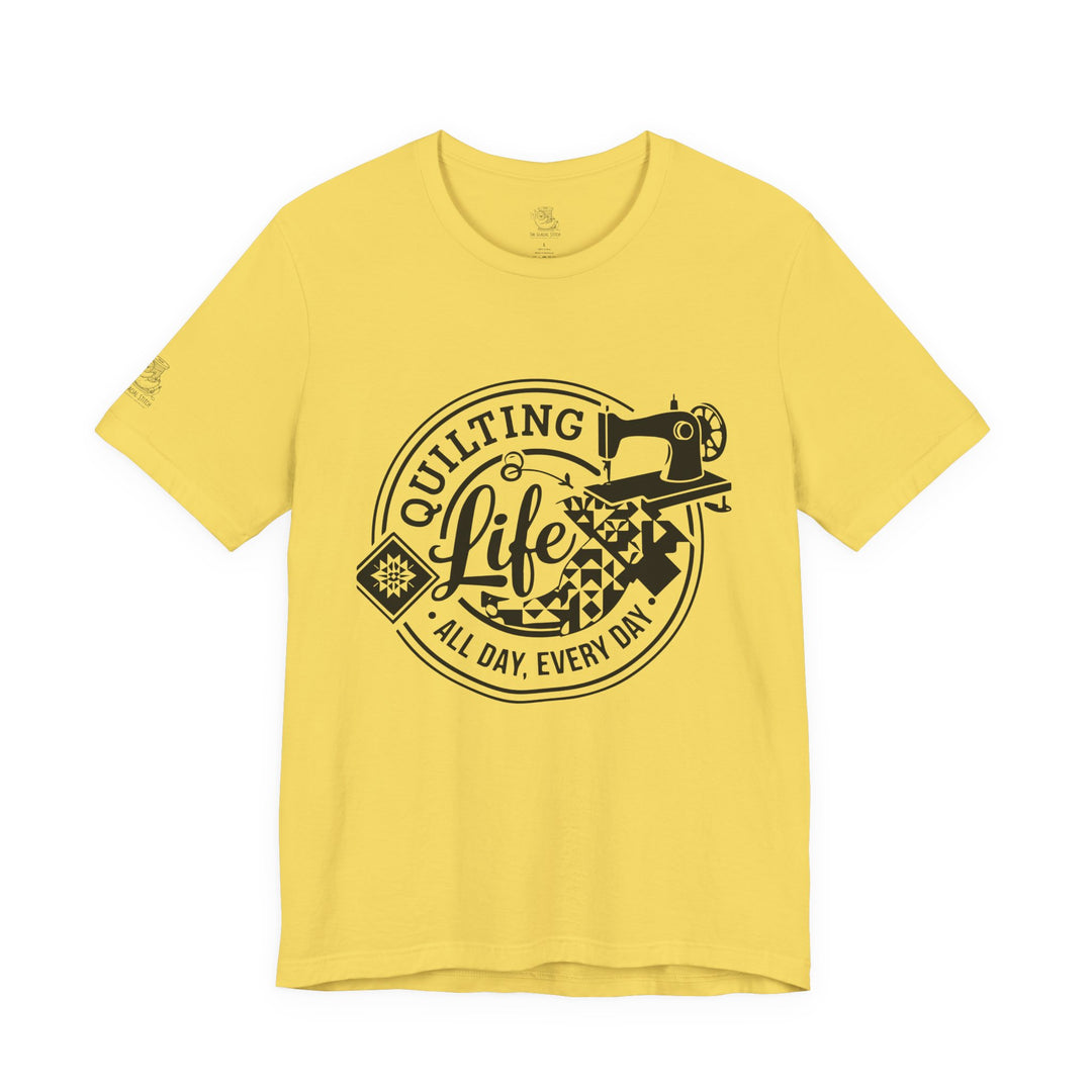Quilting Life - Unisex Jersey Short Sleeve Tee