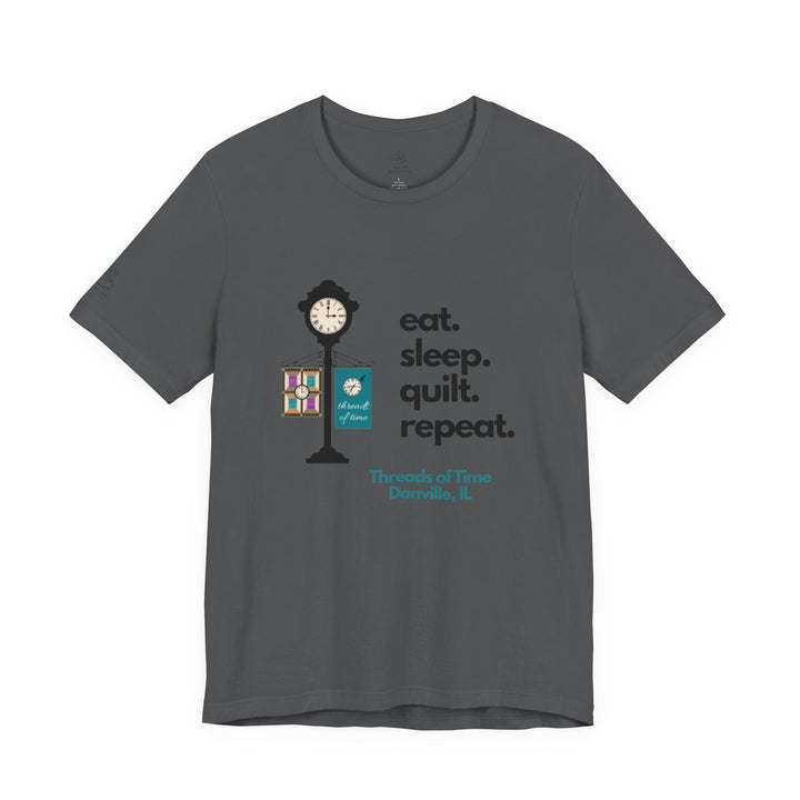 Threads of Time - Unisex Jersey Short Sleeve Tee