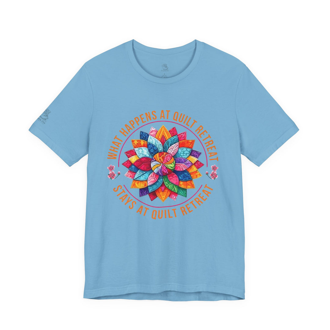 Quilt Retreat T-Shirt | Sewing Machine Tee, Crafting Shirt