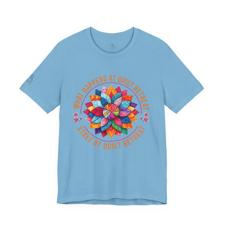 Quilt Retreat T-Shirt | Sewing Machine Tee, Crafting Shirt