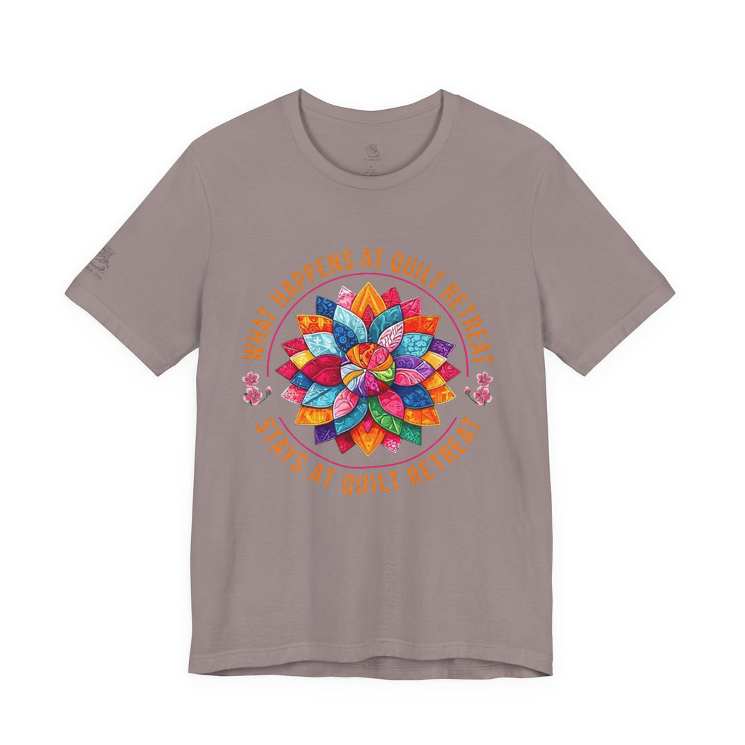 Quilt Retreat T-Shirt | Sewing Machine Tee, Crafting Shirt