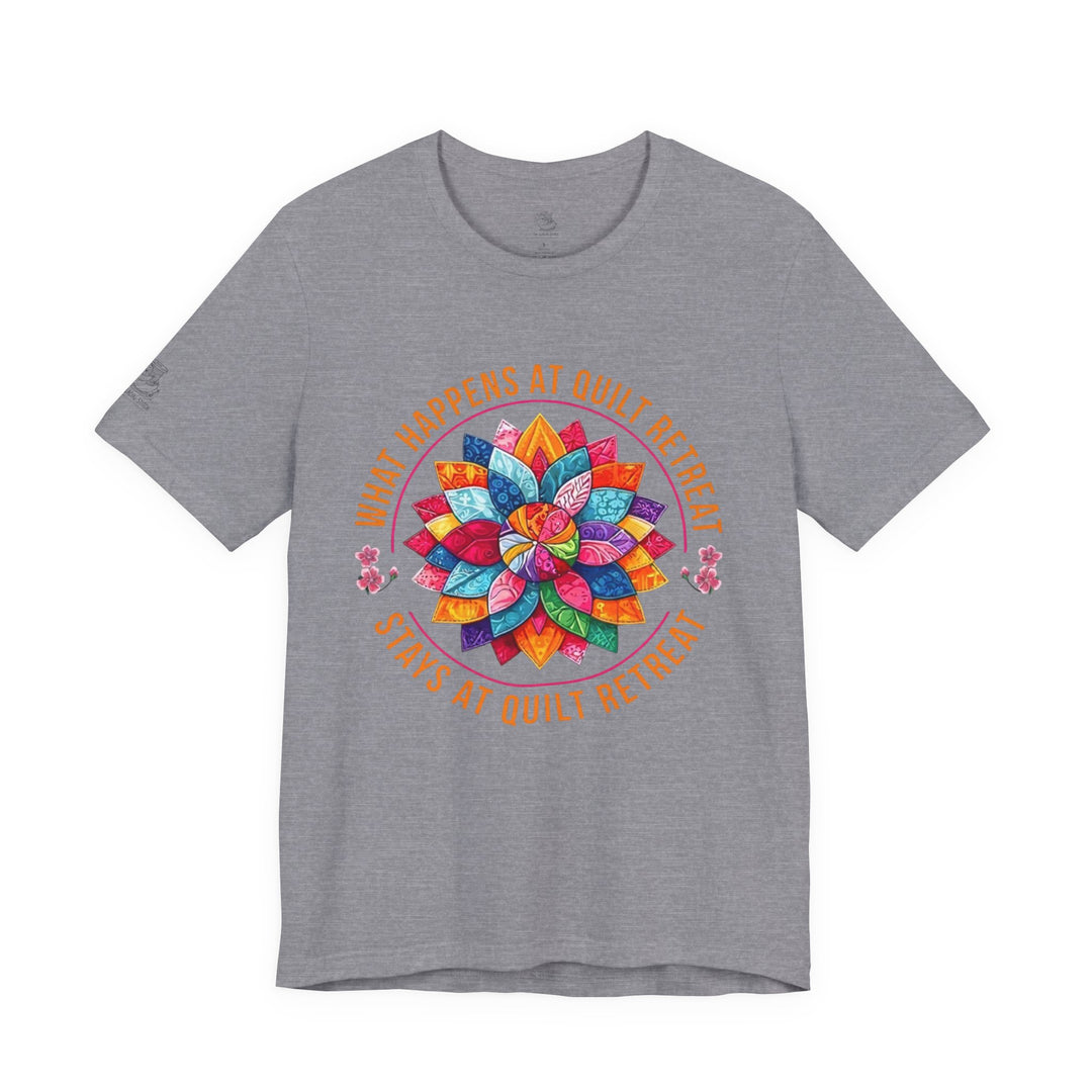 Quilt Retreat T-Shirt | Sewing Machine Tee, Crafting Shirt