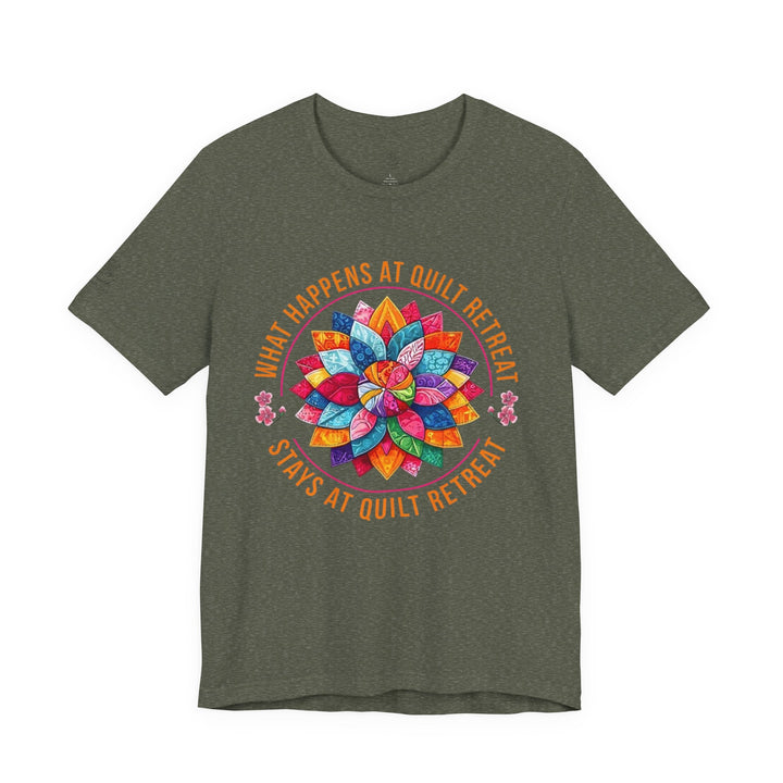 Quilt Retreat T-Shirt | Sewing Machine Tee, Crafting Shirt