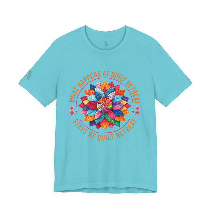 Quilt Retreat T-Shirt | Sewing Machine Tee, Crafting Shirt