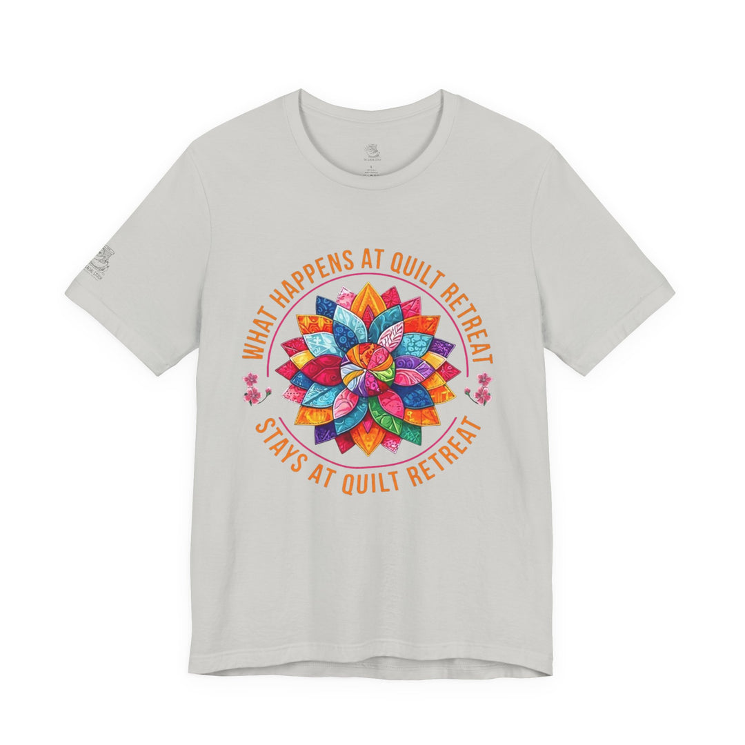 Quilt Retreat T-Shirt | Sewing Machine Tee, Crafting Shirt