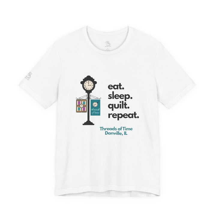 Threads of Time - Unisex Jersey Short Sleeve Tee