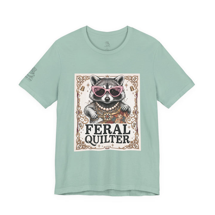 Feral Quilter - Unisex Jersey Short Sleeve Tee