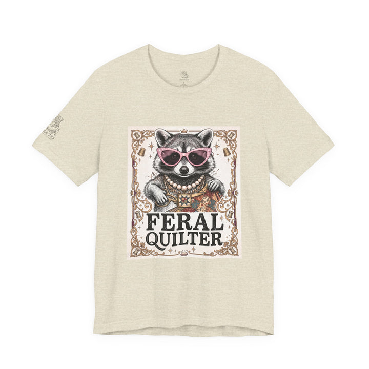 Feral Quilter - Unisex Jersey Short Sleeve Tee