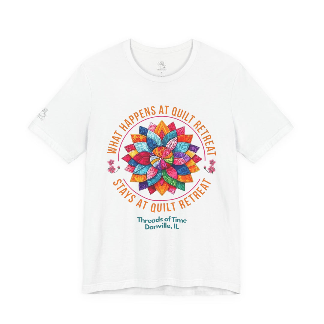 Retreat Threads of Time - Unisex Jersey Short Sleeve Tee