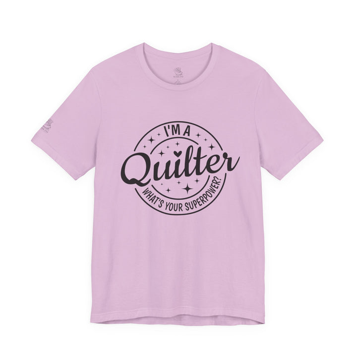 Quilting Superpower - Unisex Jersey Short Sleeve Tee