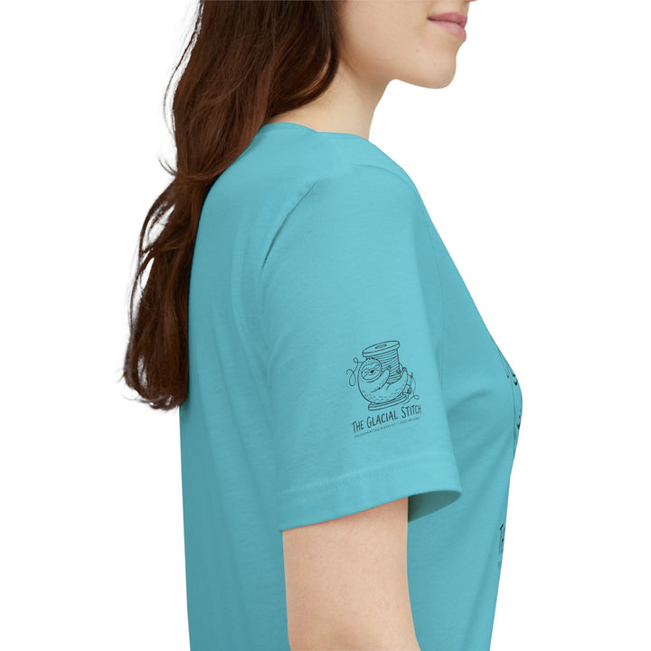 The Glacial Stitch Tee | Created by a Quilter for Quilters with a sense of humor!
