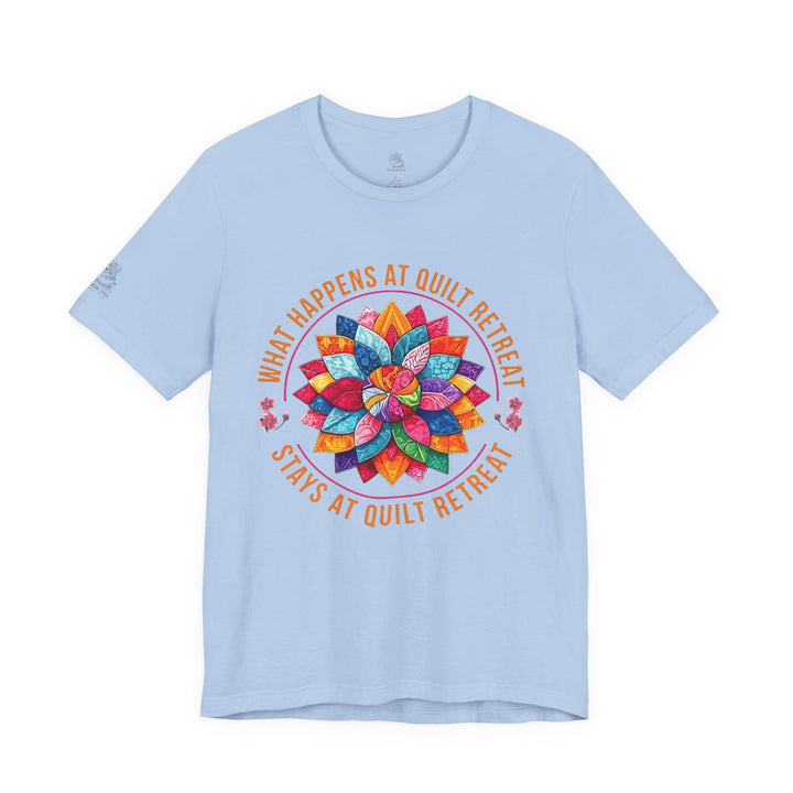 Quilt Retreat T-Shirt | Sewing Machine Tee, Crafting Shirt