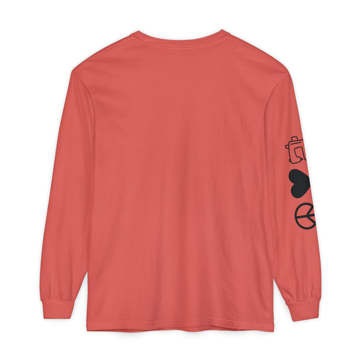Eat Sleep Quilt Repeat Long Sleeve Tee — Threads of Time Quilt Retreat, Danville IL