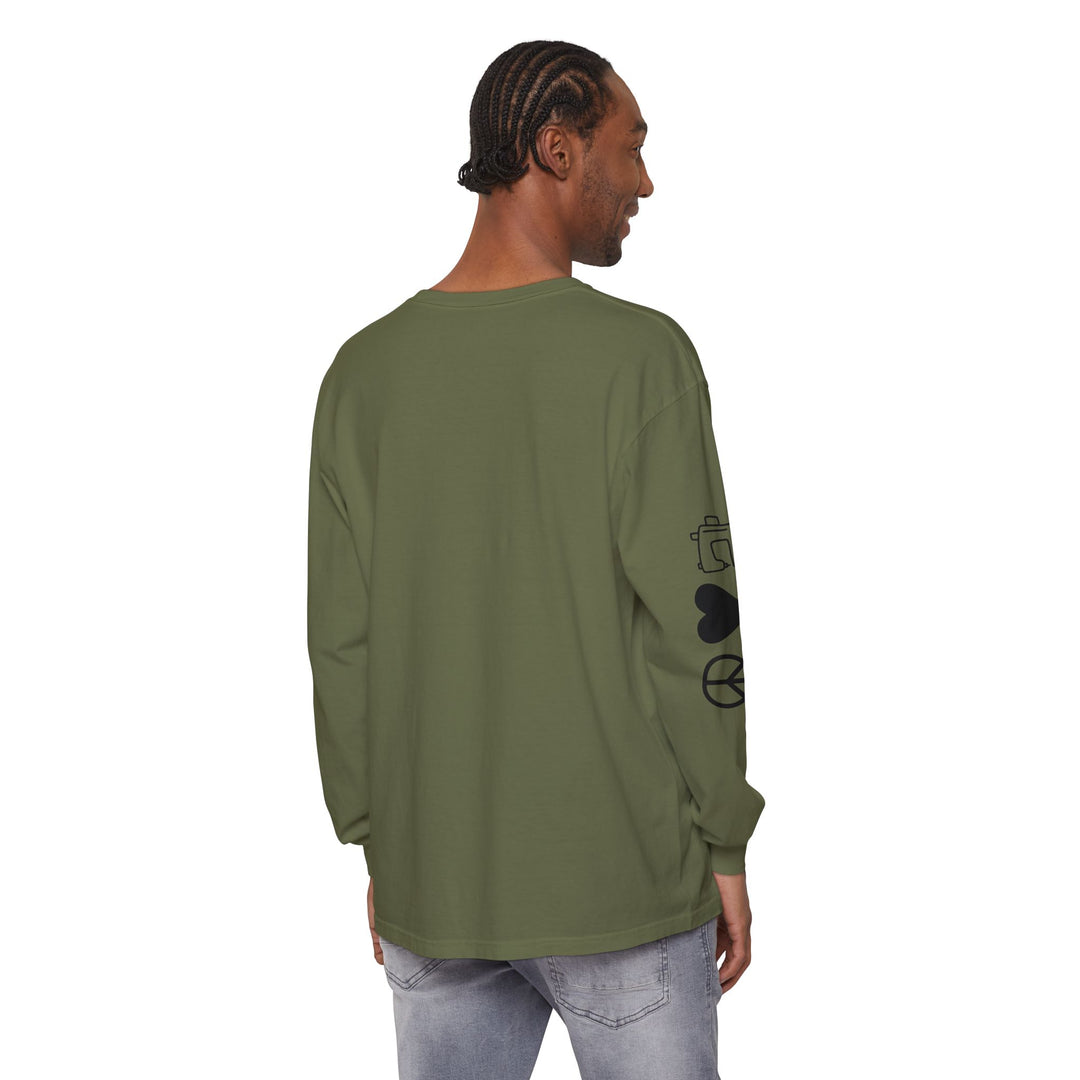 Eat Sleep Quilt Repeat Long Sleeve Tee — Threads of Time Quilt Retreat, Danville IL