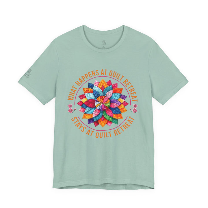 Quilt Retreat T-Shirt | Sewing Machine Tee, Crafting Shirt