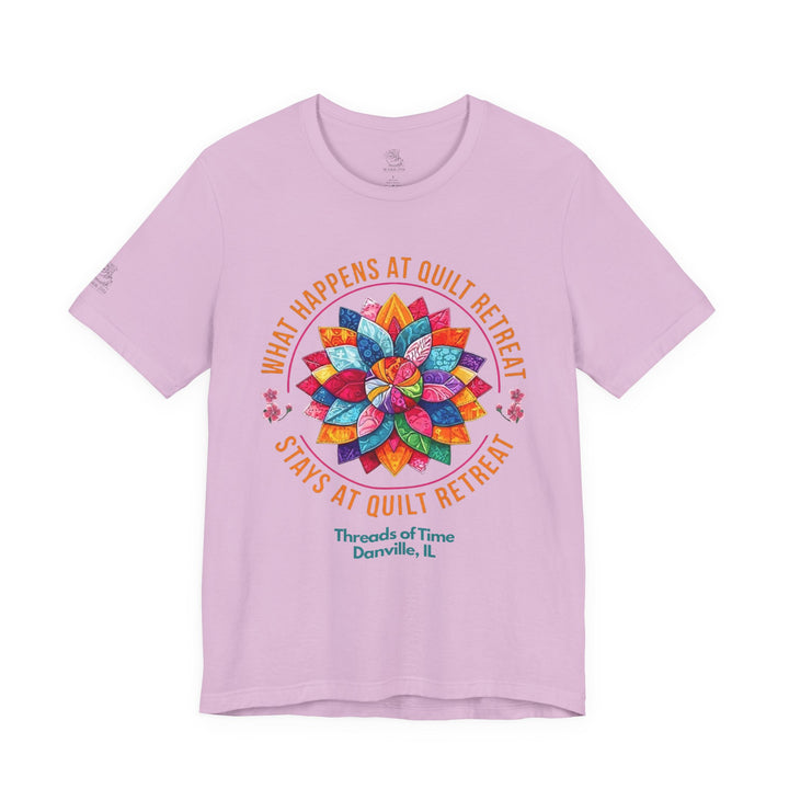 Retreat Threads of Time - Unisex Jersey Short Sleeve Tee