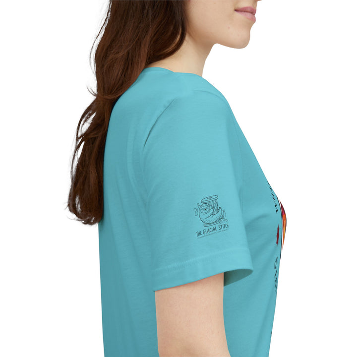 What Happens at Quilt Retreat - Unisex Jersey Short Sleeve Tee