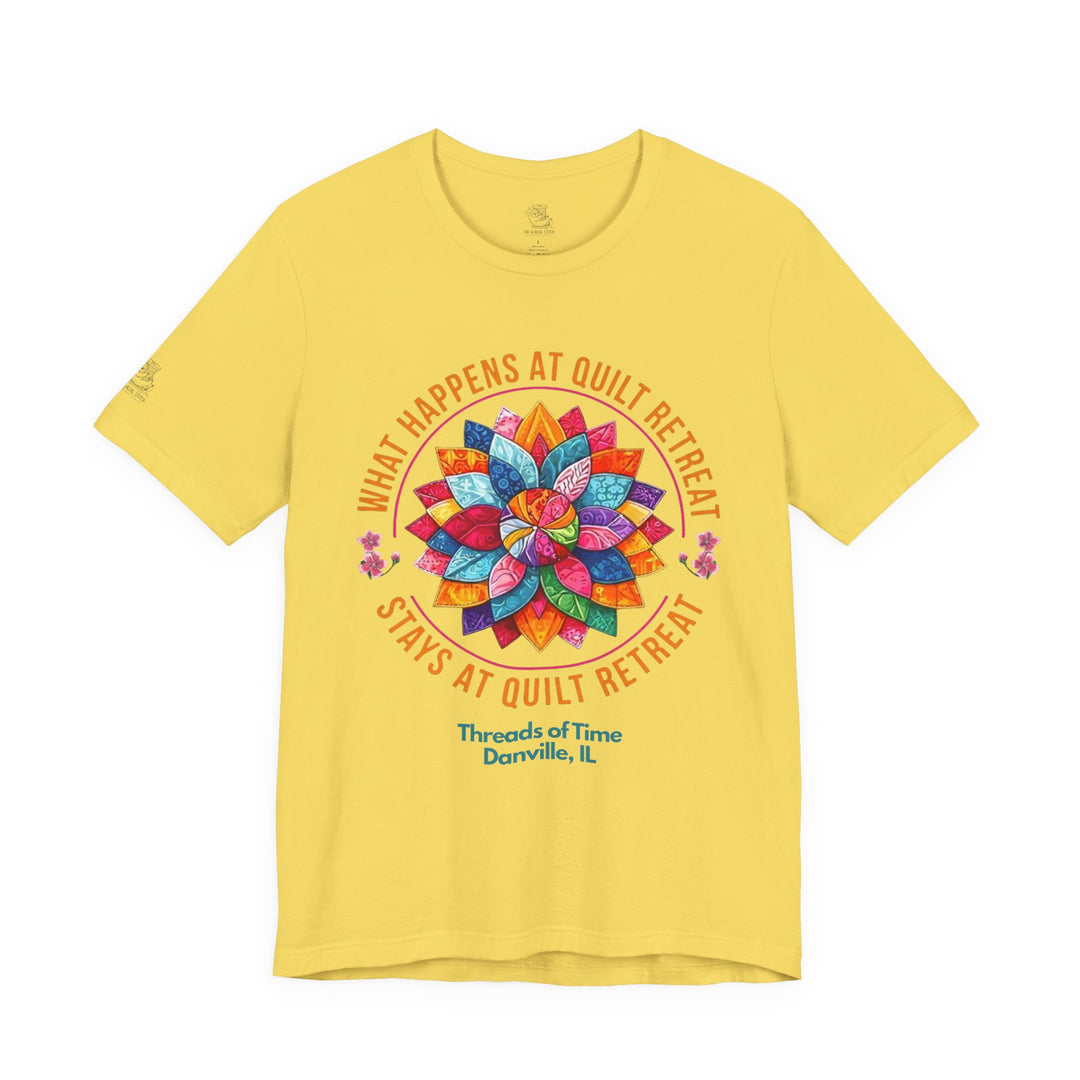 Retreat Threads of Time - Unisex Jersey Short Sleeve Tee