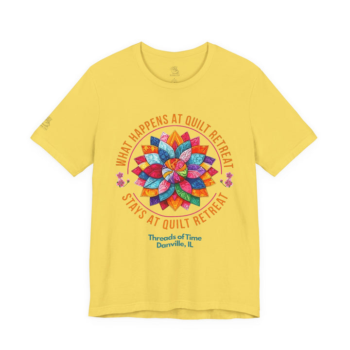 Retreat Threads of Time - Unisex Jersey Short Sleeve Tee