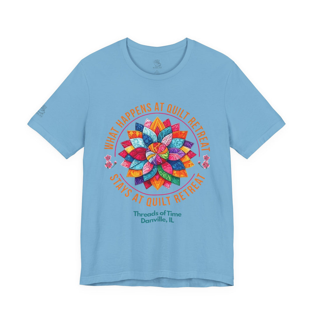 Retreat Threads of Time - Unisex Jersey Short Sleeve Tee