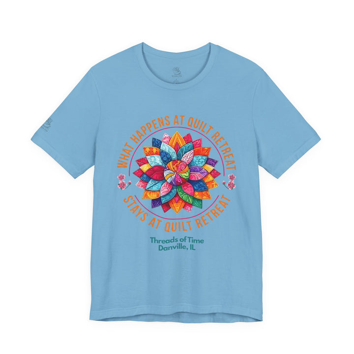 Retreat Threads of Time - Unisex Jersey Short Sleeve Tee