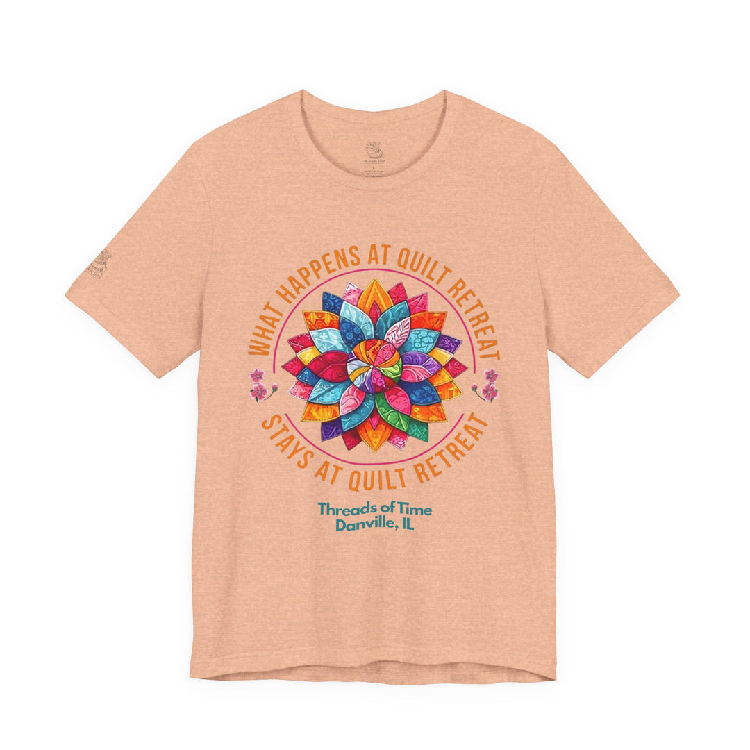 Retreat Threads of Time - Unisex Jersey Short Sleeve Tee