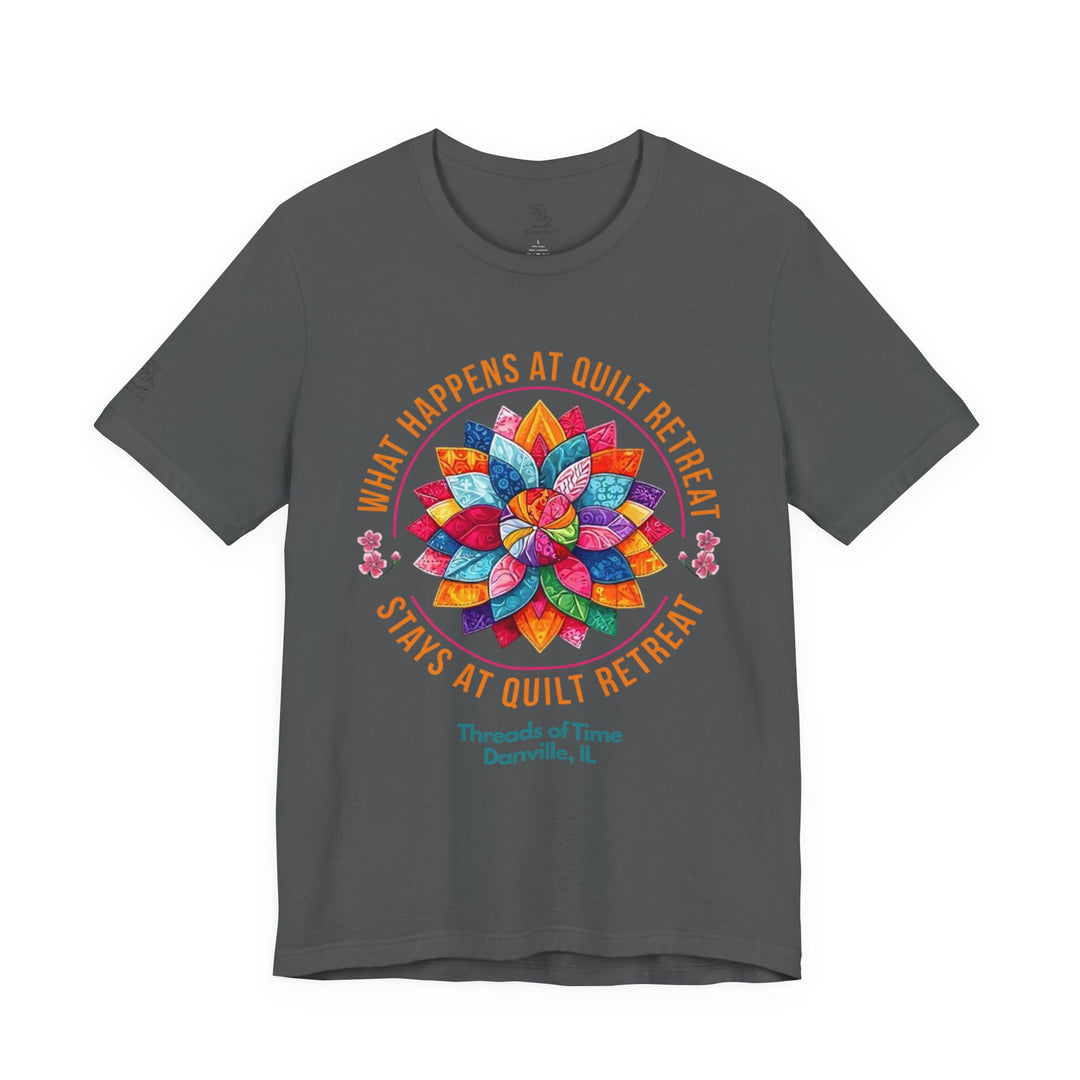 Retreat Threads of Time - Unisex Jersey Short Sleeve Tee