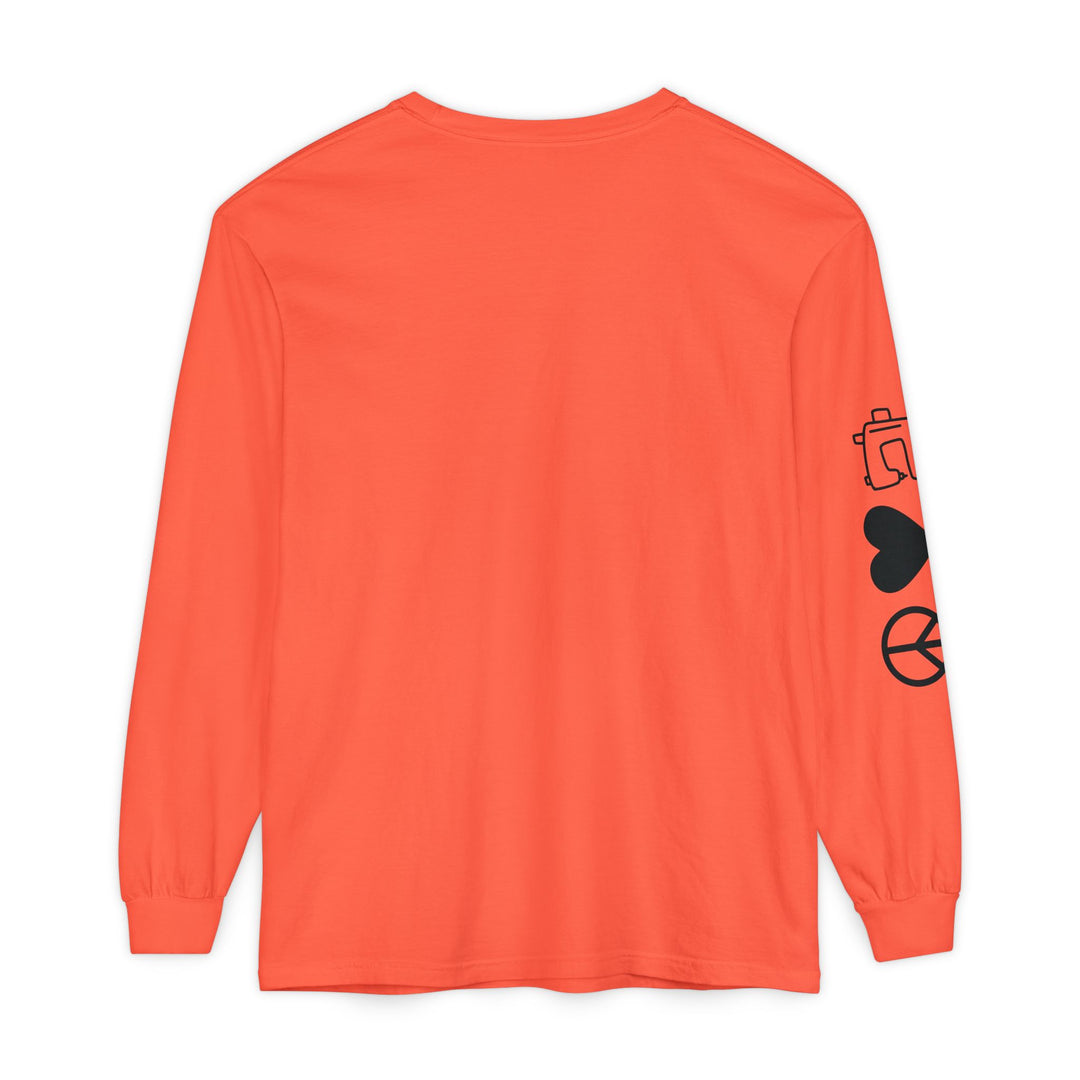 Eat Sleep Quilt Repeat Long Sleeve Tee — Threads of Time Quilt Retreat, Danville IL
