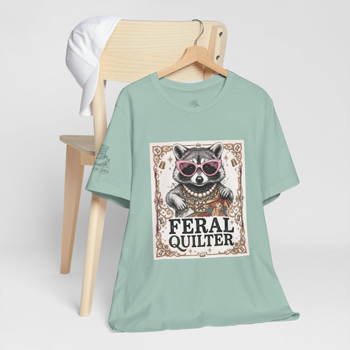 Feral Quilter - Unisex Jersey Short Sleeve Tee