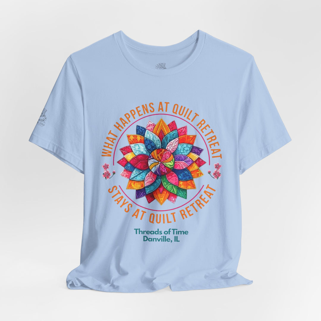 Retreat Threads of Time - Unisex Jersey Short Sleeve Tee