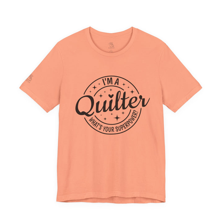 Quilting Superpower - Unisex Jersey Short Sleeve Tee