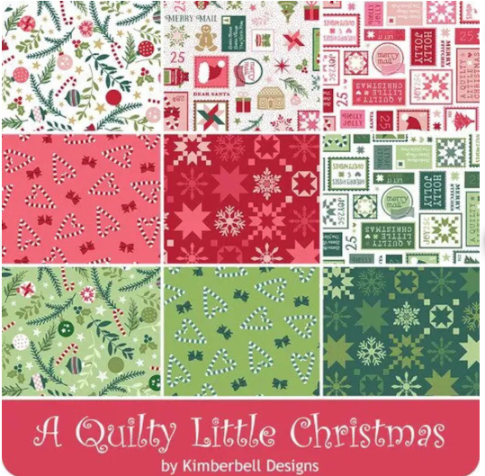 A Quilty Little Christmas - FQ Bundle 9 Pcs.