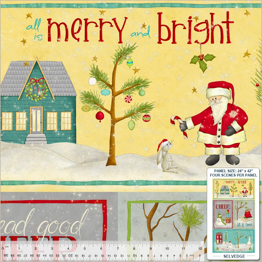 A Very Terri Christmas - Merry & Bright Panel