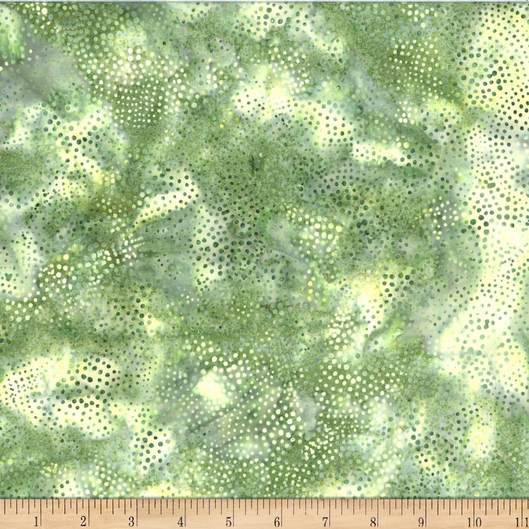 Bali Batik Parsley Dotty Scallp