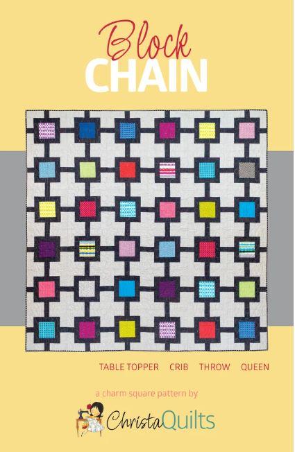 Block Chain Quilt Pattern