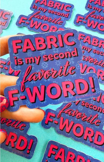 Favorite F-Word Sticker - Sticker/Decal