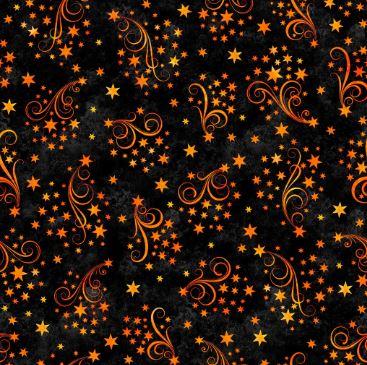 Happy Haunting - Star Swirls